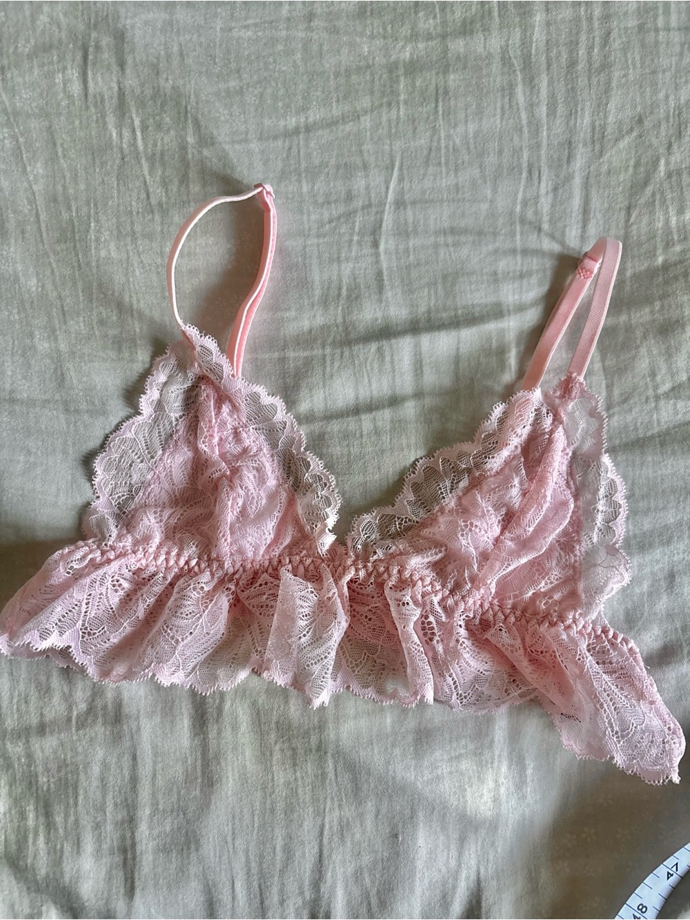 Lace Bralette - Light Pink